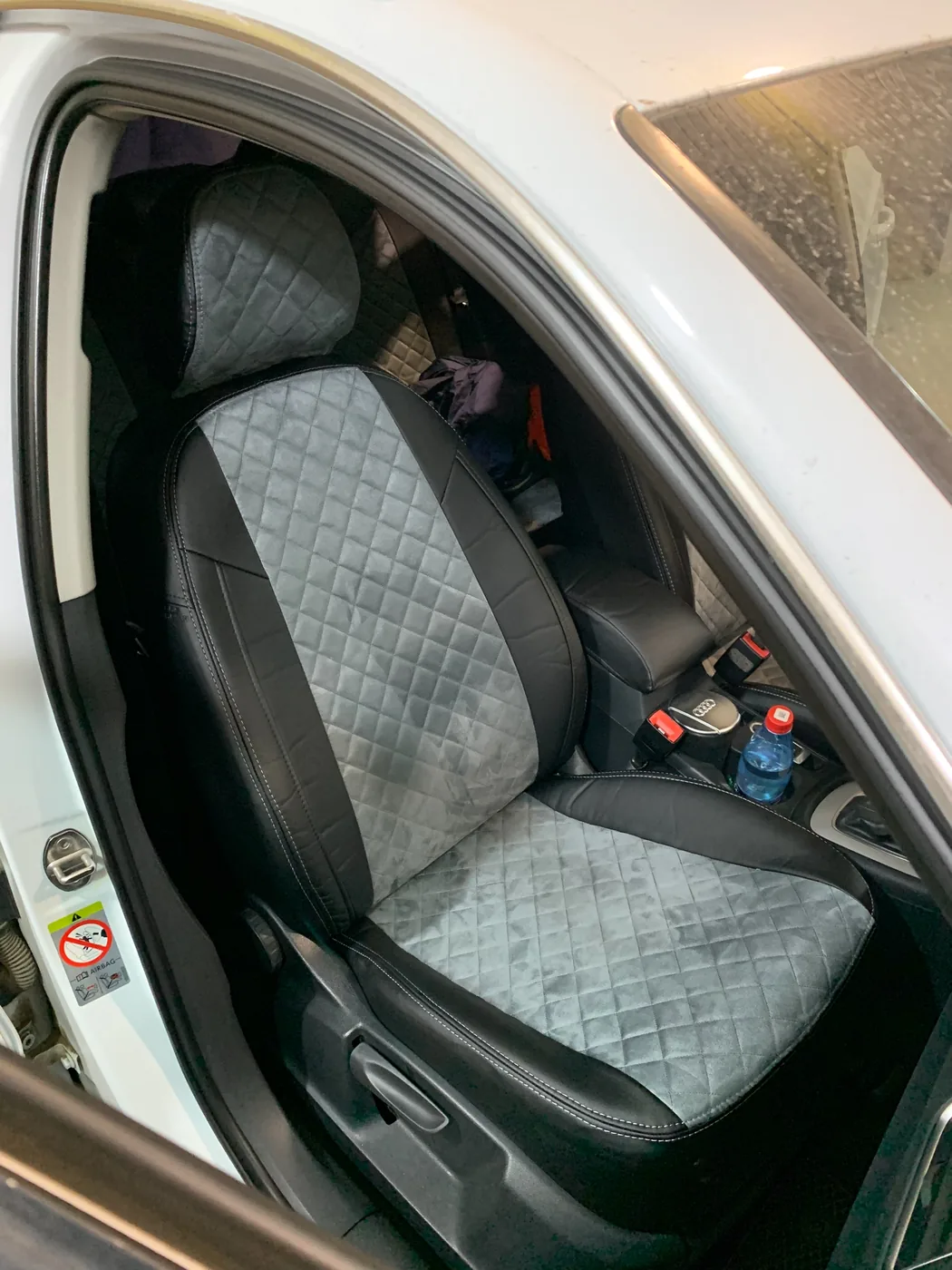 Чехлы на Audi Q3 — установка в Энгельсе